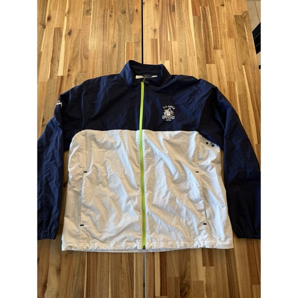 Polo Ralph Lauren Other - Polo Golf Ralph Lauren 2016 U.S Open Oakmont Windbreaker M Jacket Navy (795)